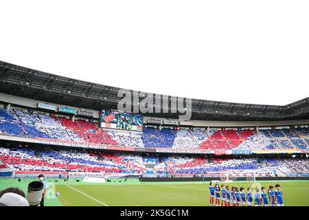 Kanagawa, Japon. 8th octobre 2022. Vue générale football/Soccer : 2022 J1 match de ligue entre Yokohama FMarinos 2-0 Gamba Osaka au stade Nissan de Kanagawa, Japon . Credit: AFLO SPORT/Alay Live News Banque D'Images
