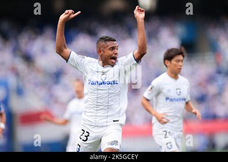 Kanagawa, Japon. 8th octobre 2022. Dawhan (Gamba) football : 2022 J1 match de ligue entre Yokohama FMarinos 2-0 Gamba Osaka au Nissan Stadium à Kanagawa, Japon . Credit: AFLO SPORT/Alay Live News Banque D'Images