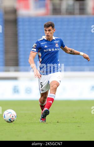 Kanagawa, Japon. 8th octobre 2022. Eduardo (F.Marinos) football : 2022 J1 match de ligue entre Yokohama FMarinos 2-0 Gamba Osaka au Nissan Stadium à Kanagawa, Japon . Credit: AFLO SPORT/Alay Live News Banque D'Images