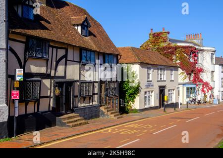 Robertsbridge High Street, East Sussex, Royaume-Uni Banque D'Images