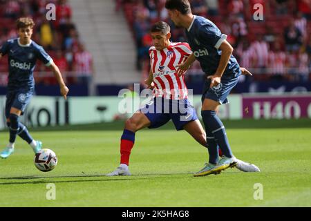 La Liga Match Day 8, au stade Metroòlitano Madrid, Sapin, Atletico de Madrid a remporté le match 2-1 contre le FC de Gérone Banque D'Images