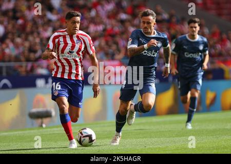 La Liga Match Day 8, au stade Metroòlitano Madrid, Sapin, Atletico de Madrid a remporté le match 2-1 contre le FC de Gérone Banque D'Images