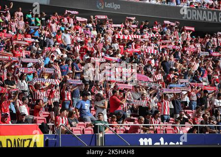 La Liga Match Day 8, au stade Metroòlitano Madrid, Sapin, Atletico de Madrid a remporté le match 2-1 contre le FC de Gérone Banque D'Images