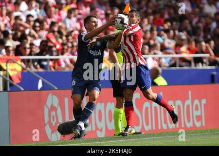 La Liga Match Day 8, au stade Metroòlitano Madrid, Sapin, Atletico de Madrid a remporté le match 2-1 contre le FC de Gérone Banque D'Images