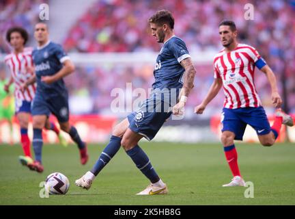 Madrid, Espagne. 08th octobre 2022. 08 octobre 2022; Civitas Metropolitano, Madrid, Espagne: La Liga Santander football, Atlético de Madrid vs Gérone 900/Cordo Press Credit: CORDO PRESS/Alay Live News Banque D'Images