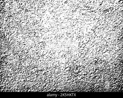 Texture des taches abstraites. Une couche de bruit de couleur. Intersection chaotique de formes irrégulières. Taches stylisées noires placées au hasard sur fond blanc. Illustration de Vecteur