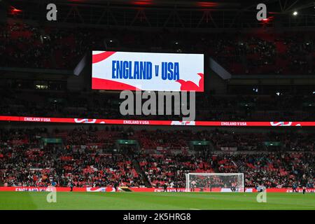 Wembley, Londres, Royaume-Uni. 8th octobre 2022. Wembley, Londres, Royaume-Uni. 8th octobre 2022. Au cours de la Women's International friendly entre l'Angleterre et les Etats-Unis, Wembley octobre (Karl W Newton/SPP) crédit: SPP Sport Press photo. /Alamy Live News Banque D'Images