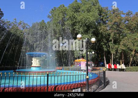 Parc Panfilov, Bishkek, région de la ville de Bishkek, Kirghizistan, Asie centrale Banque D'Images