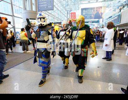 New York, États-Unis. 8th octobre 2022. 10/0802022 New York, NY Comic con New York, tenue au Centre Jacob Javitz à New York, samedi, 8 octobre 2022. Photo de Jennifer Graylock-Alay News Banque D'Images