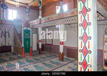 La mosquée de Savsat Ilica Village de la province d'Artvin Banque D'Images