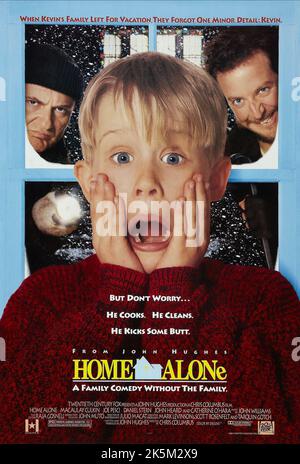 Home Alone 1990 affiche de film Home Alone Banque D'Images