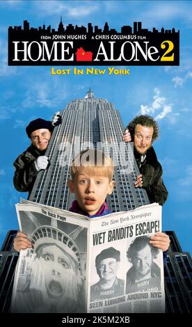 Home Alone 2: Lost in New York 1992 Home Alone 2: Lost in New York Movie Poster Home Alone 2 Banque D'Images