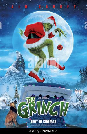 Comment le Grinch a volé Noël 2000. L'affiche Grinch Banque D'Images