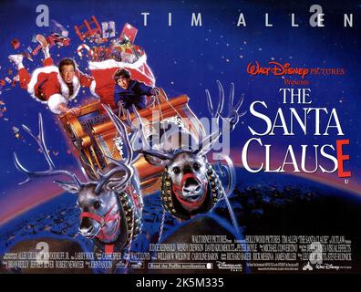 Le Père Noël Article 1994 le père Noël Clause Directeur de l'affiche du film - John Pasquin Banque D'Images