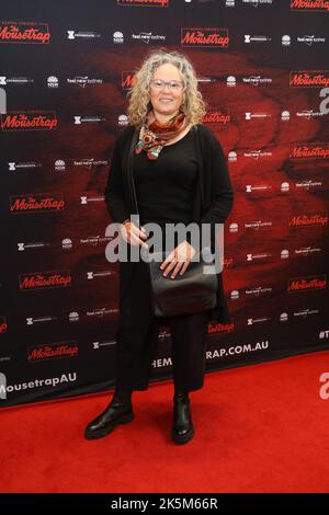 9 octobre 2022: LEAH PURCELL participe à la soirée d'ouverture du Mousetrap d'Agatha Christie au Théâtre Royal sur 10 octobre 2022 à Sydney, Nouvelle-Galles du Sud Australie (Credit image: © Christopher Khoury/Agence de presse australienne via ZUMA Wire) Banque D'Images