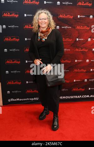 9 octobre 2022: LEAH PURCELL participe à la soirée d'ouverture du Mousetrap d'Agatha Christie au Théâtre Royal sur 10 octobre 2022 à Sydney, Nouvelle-Galles du Sud Australie (Credit image: © Christopher Khoury/Agence de presse australienne via ZUMA Wire) Banque D'Images