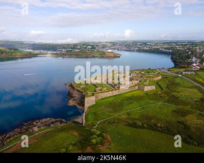 Kinsale, Irlande - 16 05 2022: Le fort Charles est une structure massive en forme d'étoile de la fin du XVIIe siècle conçue par William Robinson Banque D'Images