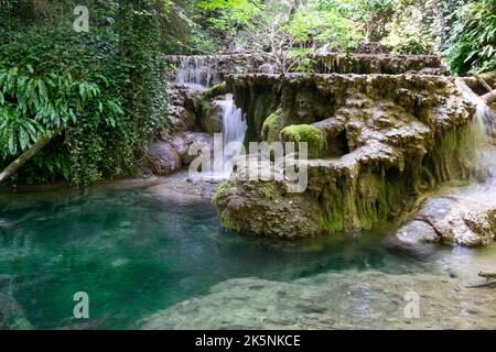 KRUSHNA WATERFAlla, Bulgarie Banque D'Images