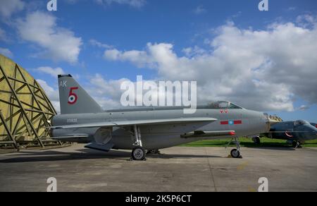 Dernière nuit au Cornwall Aviation Heritage Centre avant sa fermeture le 31st 2022 octobre Banque D'Images