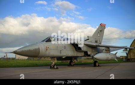 Dernière nuit au Cornwall Aviation Heritage Centre avant sa fermeture le 31st 2022 octobre Banque D'Images