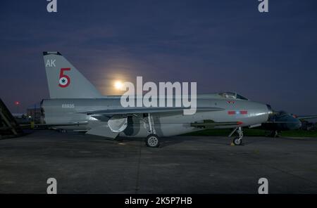 Dernière nuit au Cornwall Aviation Heritage Centre avant sa fermeture le 31st 2022 octobre Banque D'Images