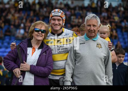 York, Angleterre -11th septembre 2022 - will Jubb de York Knights. Championnat de rugby Betfred, York City Knights vs Workington Town at LNER Community Stadium, York, Royaume-Uni Banque D'Images