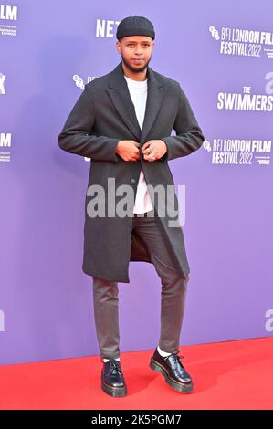 Elmi Rashid Elmi assiste à la première du BFI London film Festival’s 2022 du Royaume-Uni, le 9th octobre 2022, à la South Bank, Royal Festival Hall, Londres, Royaume-Uni. Banque D'Images