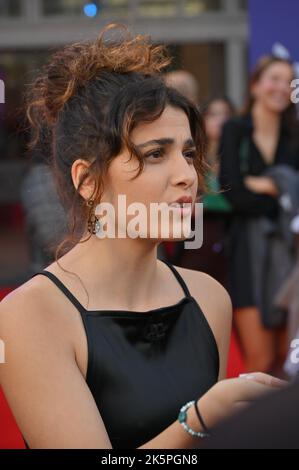 Nathalie Issa assiste aux nageurs - Royaume-Uni première du BFI London film Festival’s 2022 le 9th octobre 2022 à la South Bank, Royal Festival Hall, Londres, Royaume-Uni. Banque D'Images