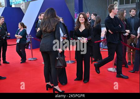 Racheline Benveniste assiste à la première du BFI London film Festival’s 2022 le 9th octobre 2022 à la South Bank, Royal Festival Hall, Londres, Royaume-Uni. Banque D'Images