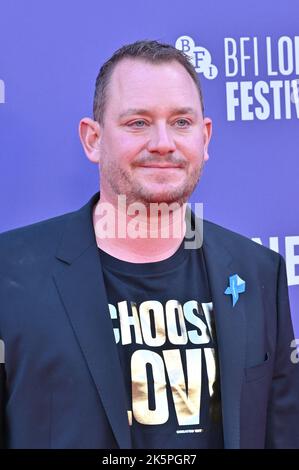 Sven Spannenkrebs assiste aux nageurs - Royaume-Uni première du BFI London film Festival’s 2022 le 9th octobre 2022 à la South Bank, Royal Festival Hall, Londres, Royaume-Uni. Banque D'Images