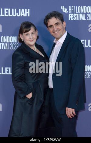 Heidi Thomas et Stephen McGann assistent à la première d'Allelujah dans le cadre du Festival du film BFI de Londres 66th à Paris, France sur 09 octobre 2022. Photo d'Aurore Marechal/ABACAPRESS.COM Banque D'Images