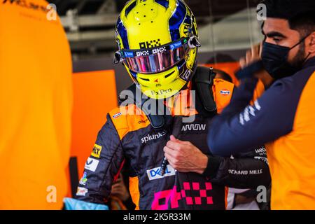 Suzuka, Japon. 09th octobre 2022. SUZUKA, JAPON, 07.10.2022 ; N° 4, LANDO NORRIS, GBR, McLaren F1 Team, MCL36M, moteur Mercedes pendant le Grand Prix du Japon F1 au circuit de Suzuka sur 7 octobre 2022 à Suzuka, crédit: SPP Sport photo de presse. /Alamy Live News Banque D'Images