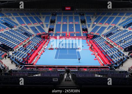 Tokyo, Japon. 9th octobre 2022. Vue générale tennis : Rakuten Japan Open tennis Championships 2022 au Ariake Colosseum à Tokyo, Japon . Credit: AFLO SPORT/Alay Live News Banque D'Images