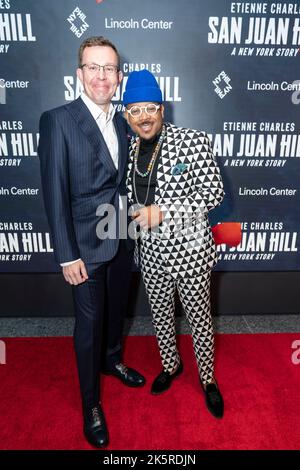 Henry Timms et Etienne Charles assistent à la soirée d'ouverture à la salle David Geffen sur 8 octobre 2022 Banque D'Images