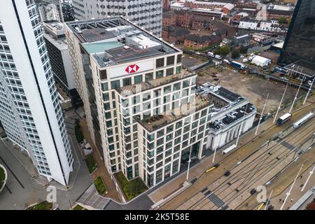 Place du centenaire, Birmingham - 29 septembre 2022 - Siège de HSBC Royaume-Uni sur la place du centenaire, à Birmingham. Pic Credit: Scott cm / Alay Live New Banque D'Images