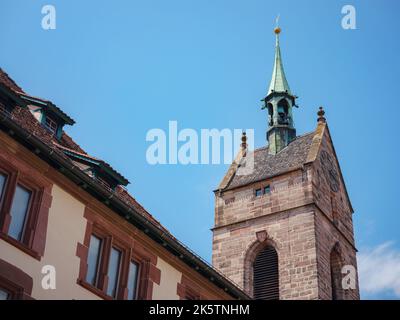 Bâtiments dans le centre ville de Bâle , Suisse. Promenez-vous dans la vieille ville, l'une des villes les mieux préservées et les plus belles d'Europe Banque D'Images