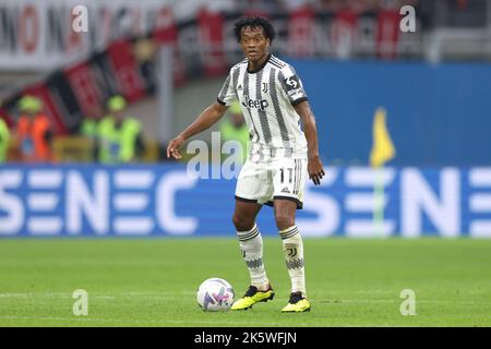 Milan, Italie. 8th octobre 2022. Juan Cuadrado de Juventus pendant la série Un match à Giuseppe Meazza, Milan. Crédit photo à lire: Jonathan Moscrop/Sportimage crédit: Sportimage/Alay Live News Banque D'Images