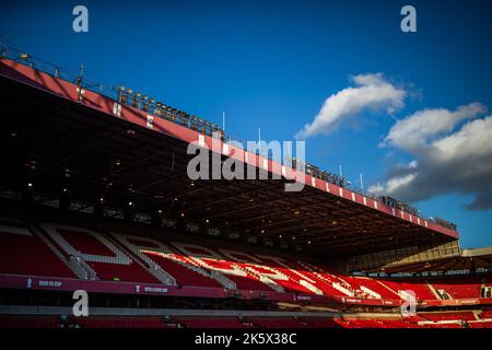 Une vue générale de la ville avant le match Premier League Nottingham Forest vs Aston Villa à City Ground, Nottingham, Royaume-Uni, 10th octobre 2022 (photo de Ritchie Sumpter/News Images) Banque D'Images