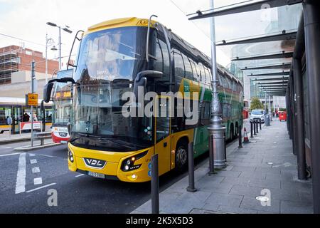 transport pour l'irlande nouvelle décoration pour bus eireann dublin république d'irlande Banque D'Images