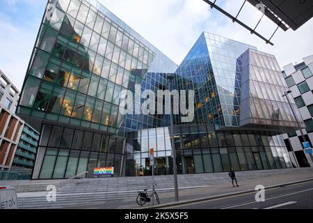 meta facebook emea siège 4-5 grand canal square dublin république d'irlande Banque D'Images