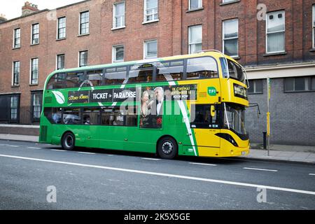 transport pour l'irlande nouvelle livrée pour dublin bus dublin république d'irlande Banque D'Images