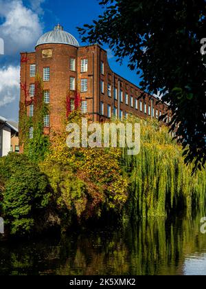 St James Mill building à Norwich - Révolution Industrielle des usines de textile, bâtiment, construit entre 1836 et 1839. Maintenant un complexe de bureaux privés. Banque D'Images