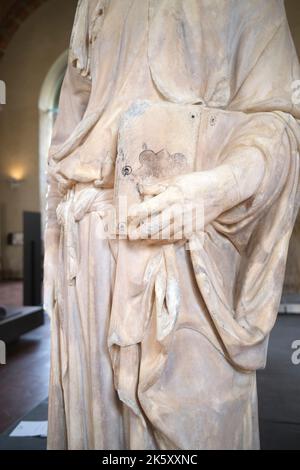 St Marc ou San Marco par Donatello dans le Musée de l'église d'Orsanmichele Florence Italie Banque D'Images