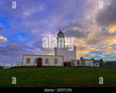 kinnaird head phare fraserburgh aberdeenshire ecosse. Banque D'Images