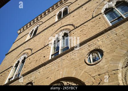 Église d'Orsanmichele à Florence en Italie Banque D'Images