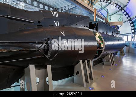 X24,Royal Navy Submarine Museum,Gosport,Hampshire,Angleterre,Royaume-Uni Banque D'Images