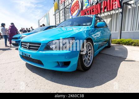 Samara, Russie - 8 mai 2022 : véhicule Toyota Altezza sur la rue de la ville Banque D'Images