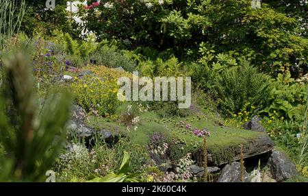 Jardins botaniques d'Innsbruck Banque D'Images