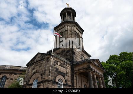 Shrewsbury, Royaume-Uni- 14 juillet 2022 : Église Saint-Tchad à Shrewsbury, Engalnd. Banque D'Images