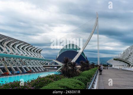 Cité des Arts et des Sciences de Valence, Espagne, Europe Banque D'Images